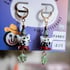 Handmade Earrings: Little Clown Cats Image 3