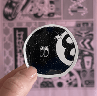 8 Ball Vinyl Sticker 