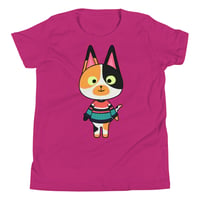 Image 1 of CALI THE CALICO CAT Youth T-Shirt