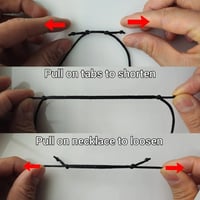 Image 4 of Recycled Skateboard Necklace - Gemstone style