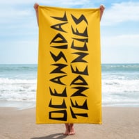 Image 3 of OCEANSIDAL TENDENCIES Padres Yellow Towel