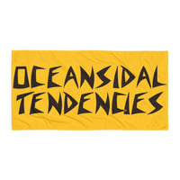 Image 1 of OCEANSIDAL TENDENCIES Padres Yellow Towel