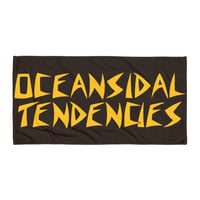 Image 1 of OCEANSIDAL TENDENCIES Padres Brown Towel