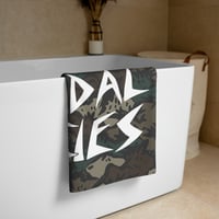 Image 4 of OCEANSIDAL TENDENCIES Coral Camo Towel