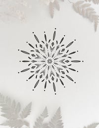 snowflake mandala