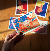 Image 3 of LOT DE 6 CARTES POSTALES
