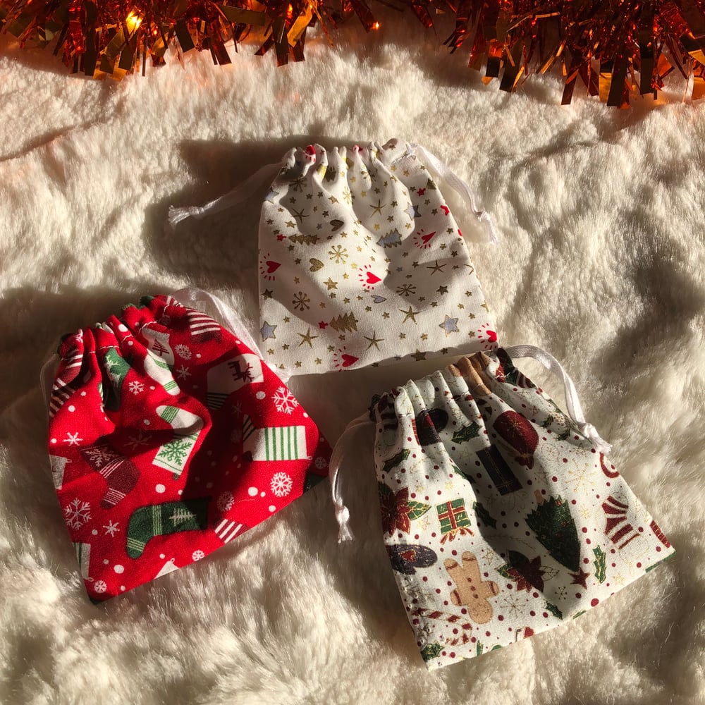 Image of Mini-pochons de Noël