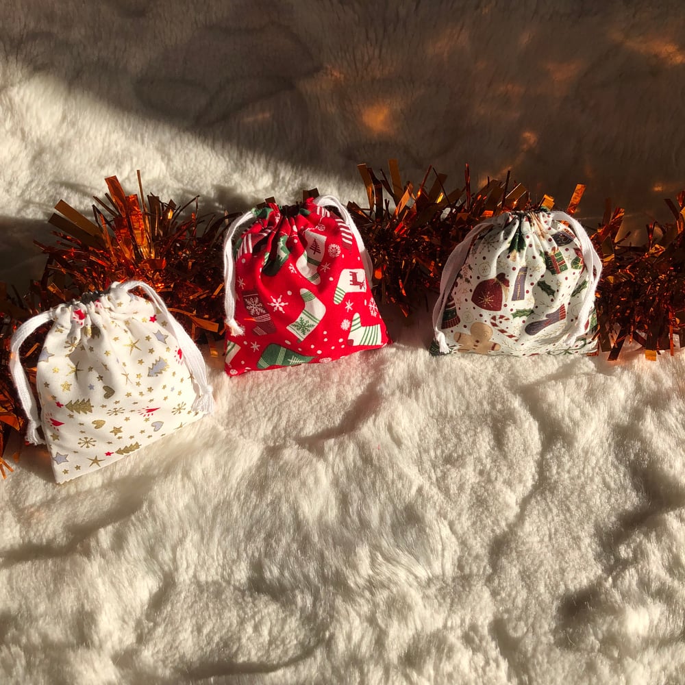 Image of Mini-pochons de Noël