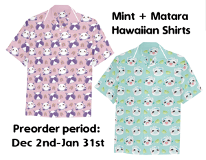 Image of Mint Fantome and Matara Kan Hawaiian Shirt