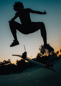 Skateboarding in the Shadows