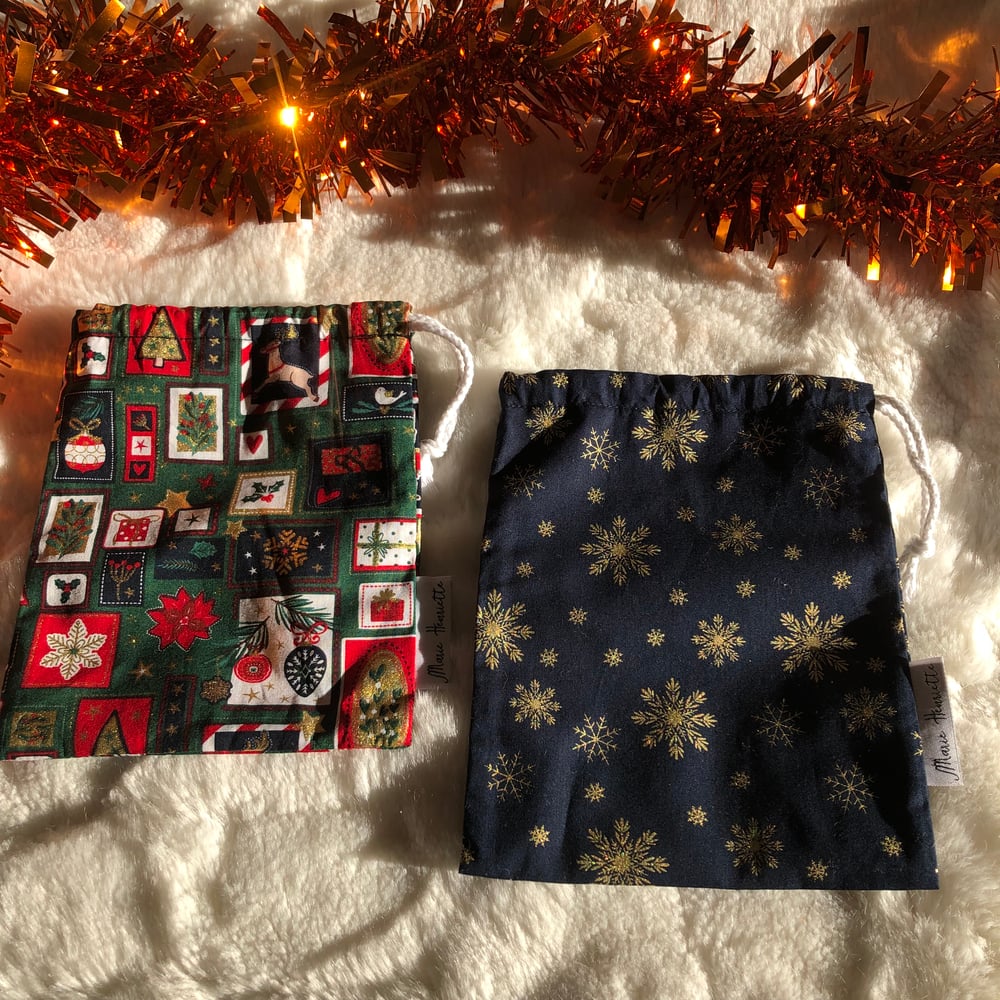 Image of Collection de Noël - Petits sacs cadeaux