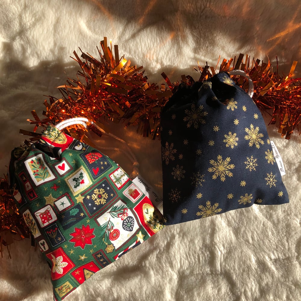 Image of Collection de Noël - Petits sacs cadeaux