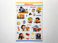 Image 2 of NakaMart Sticker Sheet