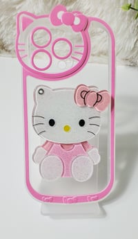 Image 1 of Iphone 3D Kitty Case