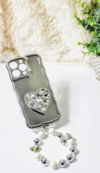 Image 3 of Iphone Diamond Heart Case 