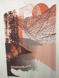 Image 4 of T-SHIRT UNISEXE / ECRU / ABSTRACTLAND
