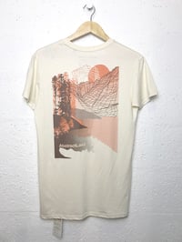 Image 2 of T-SHIRT UNISEXE / ECRU / ABSTRACTLAND