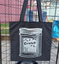 Image 2 of Designer CROTCH tote bag