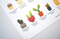 Image 5 of Cactus Houseplant Poster