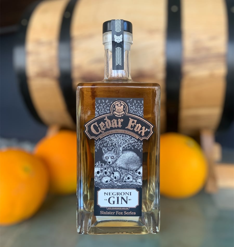 Image of Cedar Fox Negroni Gin - Sinister Fox Series