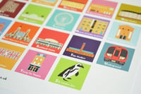 Image 4 of London Landmarks Poster 