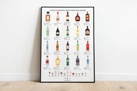 Image 1 of Spirits/Liqueurs Guide Poster 