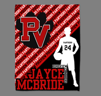 Image 2 of Custom Design Team Blankets