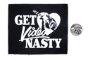 Get Video Nasty Screenprinted Canvas Patch