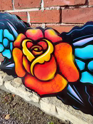 Red Rose Cutout