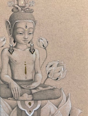 Image of Embellished Bhumisparsha