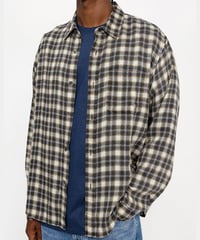 Image 3 of STUSSY_MATTHEW SHIRT PRINTED PLAID :::BLACK:::