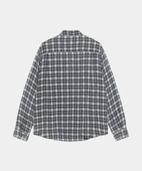 Image 2 of STUSSY_MATTHEW SHIRT PRINTED PLAID :::NAVY:::