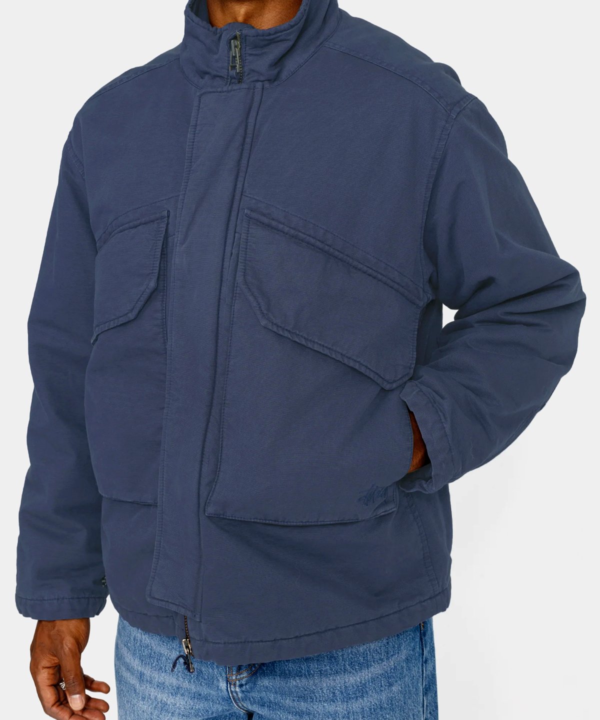 STUSSY_INSULATED FIELD JACKET :::NAVY::: | SILO