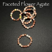 Image 9 of Crystal Bead Stretchy Rings