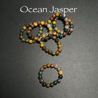 Image 12 of Crystal Bead Stretchy Rings