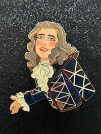 Harlequin Vampire Enamel Pin
