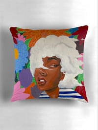 Image 1 of Bouquet throw pillow