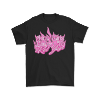 T-SHIRT HOT GIRLS BLACK