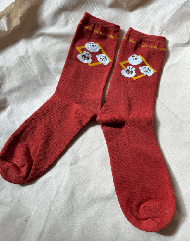 Where my dump gang at socks