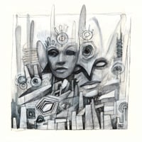 The Architect of Dreams - 12x12 PRINT