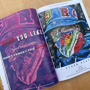 PIXELS & PAINT / 100+ PAGE HARDCOVER BOOK / 1 LEFT