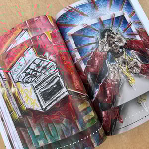 PIXELS & PAINT / 100+ PAGE HARDCOVER BOOK / 1 LEFT