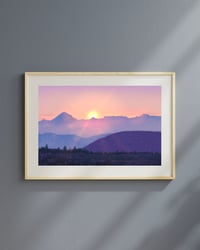 Image 3 of Mountain Sunset Glow