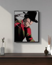 Image 3 of Welcome to Your Nightmare" - Freddy Krueger 11x14 Art Print