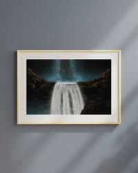 Image 3 of Waterfall Night Sky