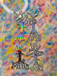 Image 1 of Tree Holographic Sticker Pack V1