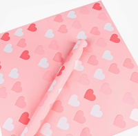 Image 2 of Vibrant Floral Heart Paper 