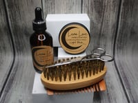 Image 1 of Light Blue Beard Care Kit