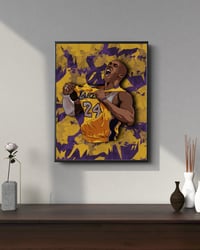 Image 2 of Kobe Bryant: Mamba Mentality" - Iconic 11x14 Art Print