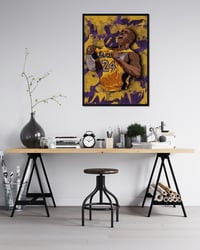 Image 3 of Kobe Bryant: Mamba Mentality" - Iconic 11x14 Art Print